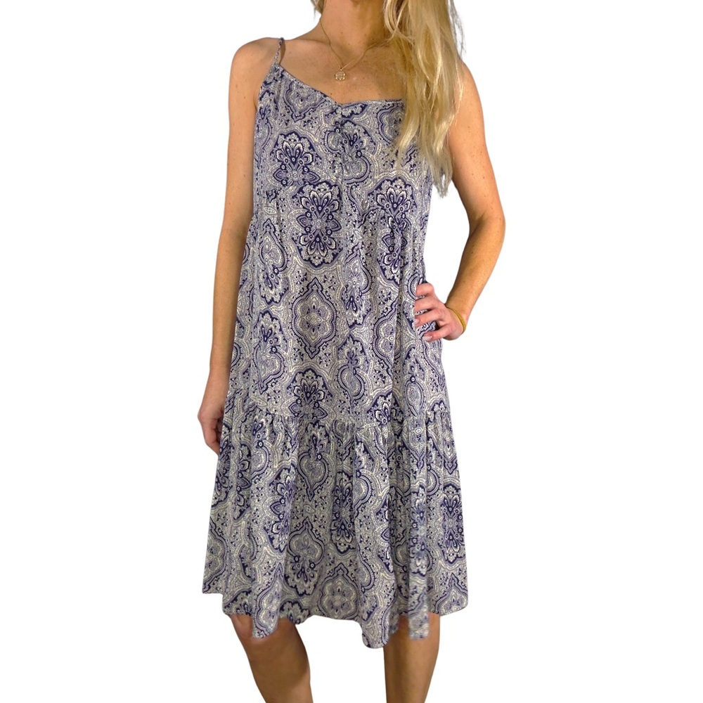 STELLAR SKY Paisley Summer Dress/Swim Coverup‎ - Picture 2 of 3